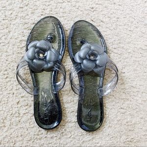 Flower Jelly Sandals